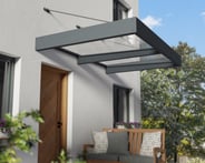 Palram Canopia Sophia XL 2000 Door Canopy Dark Grey