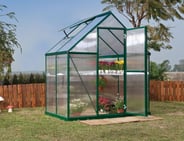 Palram Canopia Mythos 6x4 Green Polycarbonate Greenhouse