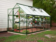 Palram Canopia Hybrid 6x12 Green Polycarbonate Greenhouse