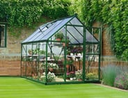 Palram Canopia Hybrid 6x8 Green Polycarbonate Greenhouse