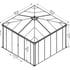 Palram - Canopia Ledro 3600 Gazebo Gardenroom Dimensions