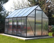 Palram Canopia Mythos 6x10 Grey Polycarbonate Greenhouse