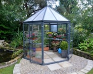 Palram Canopia Oasis 8ft Hexagonal Greenhouse