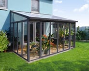 Palram Canopia San Remo 10x14 Veranda in Grey