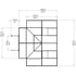 Palram Victory Orangery Plan Dimensions