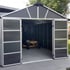 Palram Yukon 11x17 Plastic Shed Double Doors