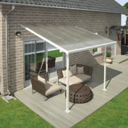 Palram Canopia Feria 3m x 5m Patio Cover in White 