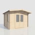 Power 10x12 Chalet Log Cabin 28mm