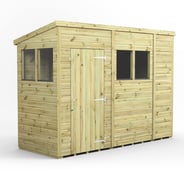 Power 10x4 Premium Pent Wooden Shed