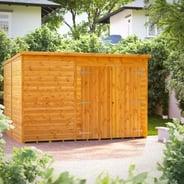 Power 10x8 Pent Storage Shed