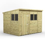 Power 10x8 Premium Pent Wooden Shed