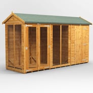 Power 12x4 Apex Summerhouse Combi