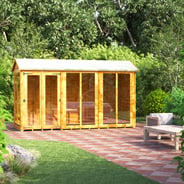 Power 12x4 Apex Summerhouse