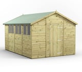 Power 14x10 Premium Apex Wooden Shed