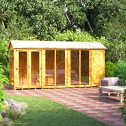 Power 14x4 Apex Summerhouse