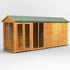 Power 16x4 Apex Summerhouse Combi 6ft Shed