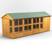 Power 18x6 Apex Potting Shed Combi