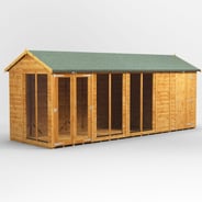 Power 18x6 Apex Summerhouse Combi