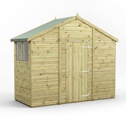 Power 4x10 Premium Apex Wooden Shed