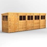 Power 20x4 Overlap Pent Wooden Shed