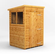 Power 4x4 Shiplap Pent Wooden Shed