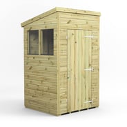 Power 4x4 Premium Pent Wooden Shed