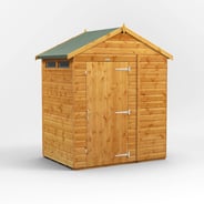 Power 4x6 Apex Security Shed