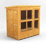 Power 6x4 Pent Potting Shed 