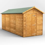 Power 16x6 Windowless Overlap Apex Wooden Shed