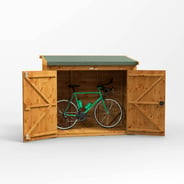 Power 6x3 Pent Wooden Bike Shed