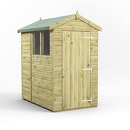 Power 6x4 Premium Apex Wooden Shed