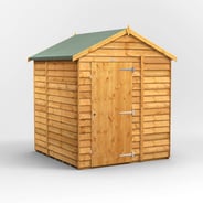 Power 6x6 Windowless Overlap Apex Wooden Shed