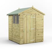 Power 6x6 Premium Apex Wooden Shed