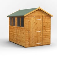 Power 8x6 Shiplap Apex Wooden Shed