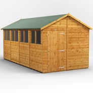 Power 16x8 Shiplap Apex Wooden Shed