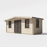 Power 8x20 Chalet Log Cabin 44mm