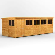 Power 20x8 Shiplap Pent Wooden Shed