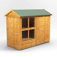 Power 8x4 Apex Potting Shed Combi