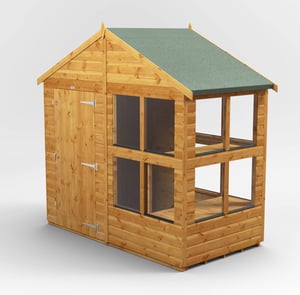 Power 4x8 Apex Potting Shed 