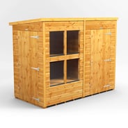 Power 8x4 Pent Potting Shed Combi