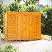 Power 8x5 Pent Storage Shed