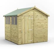 Power 8x8 Premium Apex Wooden Shed