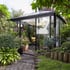 10x10 Janssens Black Pyramide Orangery Greenhouse