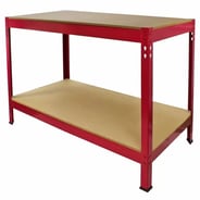 Bulldog 120cm Workbench in Red