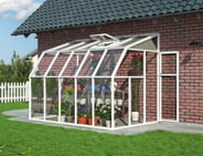 Palram Canopia Sun Room 6x12 Lean to Greenhouse