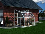 Palram Canopia Sun Room 6x8 Lean to Greenhouse