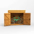 Power 6x2 Pent Wooden Bike Store