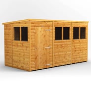 Power 12x6 Shiplap Pent Wooden Shed