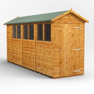 Power 14x4 Shiplap Apex Wooden Shed