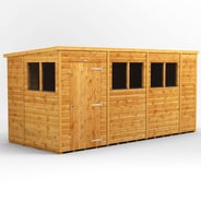 Power 14x6 Shiplap Pent Wooden Shed